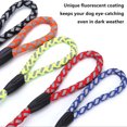 thumbnail image 7 of Reflective Dog Leash, Heavy Duty Woven Rope with Padded Handle, for Large Dogs, 5 Feet Length, 7 of 7