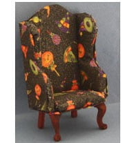 dollhouse wingback chair