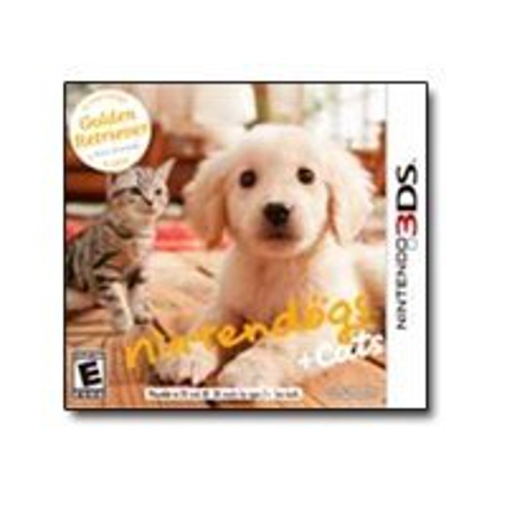 Nintendogs + Cats Golden Retriever & New Friends Nintendo 3DS