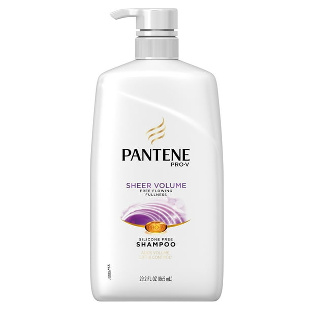 Pantene ProV Sheer Volume Shampoo 29.2 fl oz with Pump Volumizing Shampoo