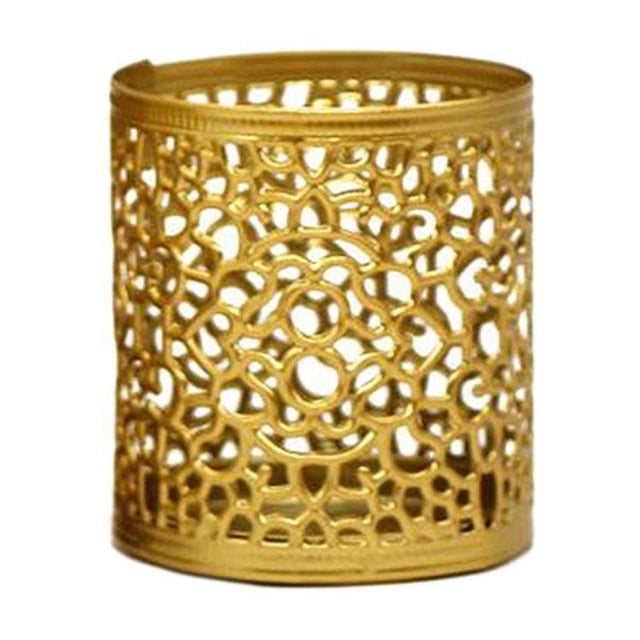pitrice Table Support de Bougie Stand Creux Mini Chandelier Style de Décoration2