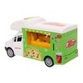 thumbnail image 4 of Camión de comida de plástico para niños, juguete de camión de comida y pizza, ideal para la educación temprana, juegos de simulación y comida para niños pequeños, 4 of 7