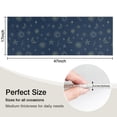 thumbnail image 5 of Dark Blue Star Moon Sun Pattern Kitchen Rug Mat,Kitchen Runner Rugs Non Skid Washable,Decorative Kitchen Floor Mats for Kitchen,Sink,Laundry,17"X47", 5 of 5