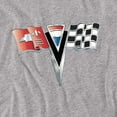 thumbnail image 2 of Chevrolet 2Nd Gen Vette Nose Emblem Officially Licensed Adult T-Shirt 4XL, 2 of 7
