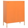 Storage Cabinet Orange 31.5