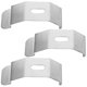 thumbnail image 4 of 3pcs Louver Blinds Brackets for Vertical Installation Lightweight Curtain Fixation Brackets for Easy Wall Mounting Compatible with Various, 4 of 5