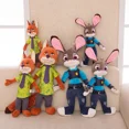 thumbnail image 5 of Muñeco de peluche de la película de Disney Zootopia para niños, Nick Wilde, Rabbit, Judy, Hopps, animales de peluche Kawaii, juguetes suaves, regalos de cumpleaños, 5 of 5