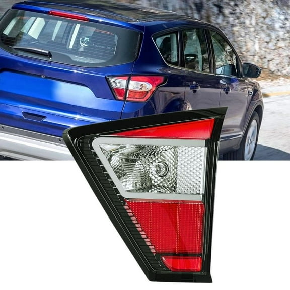 Tail Light Assembly Compatible with 2017-2019 Ford Escape Kuga Inner Rear Brake Lamp,Rear Taillight Brake Lamp with Blub(Passenger Side)