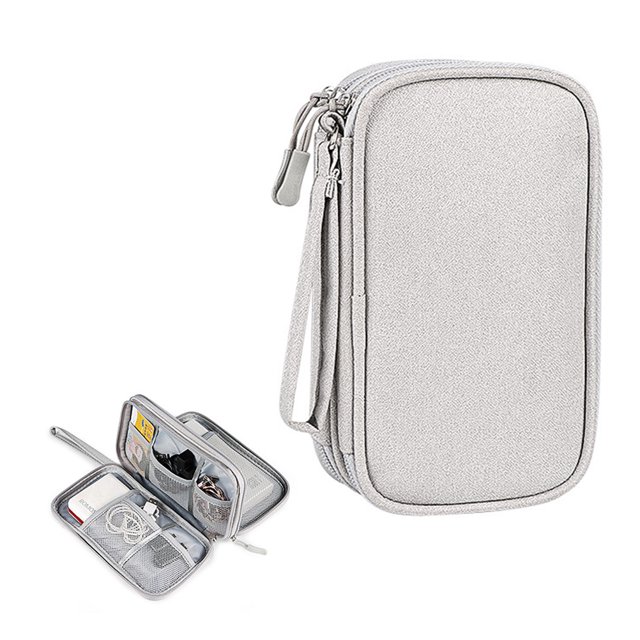 Electronic Organizer Travel Cable Organizer Bag Portable Travel Cable Organizer Bag Waterproof Electronic Organizer Large Capacity Electronic Accessories Storage Bag For Storing ANGGREK Otros