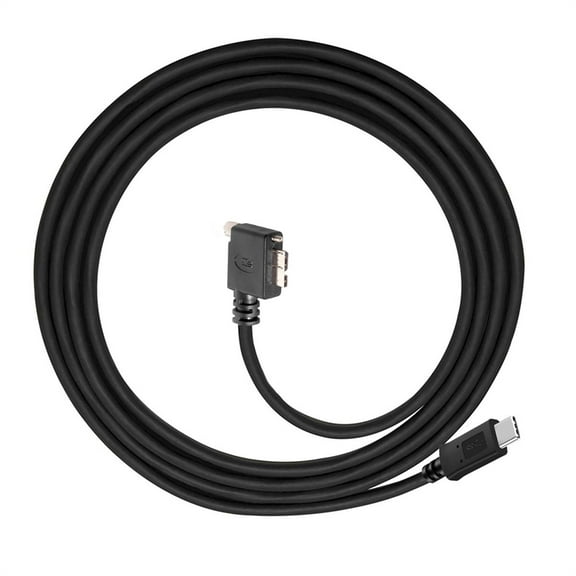 FVH 5Gbps USB-C Type-C Host to Micro USB3.0 Screw Mount 90 Degree Right Angled for Industrial Camera Storage