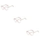 thumbnail image 4 of Minnieouse 1 par de gafas para mujer, triangulares, universales, HD, con estilo, protección solar, decorativas, a la moda, adorno para gafas, Type1 NO1, 4 of 6