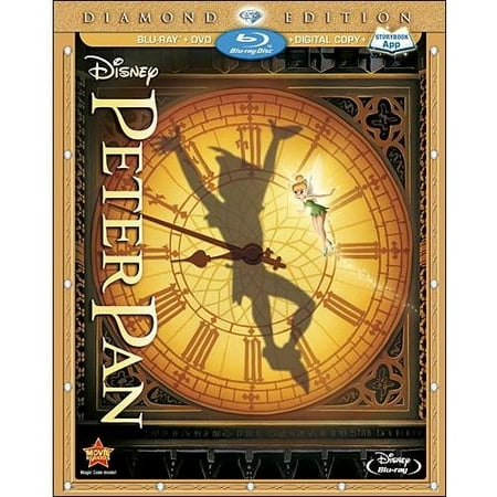 Peter Pan (Blu-ray + DVD + Digital Copy + Book App) (Diamond Edition) (Anamorphic Widescreen)