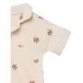 thumbnail image 3 of Modern Moments by Gerber Baby Boy Johnny Collar Shirt and Short Set, 2-Piece, Sizes 0/3 Months - 24 Months, 3 of 9