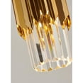 thumbnail image 4 of Bethel International Single Pendant Lighting Gold Metal & Crystal, 4 of 5
