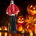 thumbnail image 1 of Colgante de calavera y fantasma para Halloween ropa roja de miedo Likrtyny adorno de fiesta de Horror accesorios para casa encantada decoración de Halloween para el hogar, 1 of 8