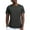 Grey, variant on Mens Short Sleeve T-shirt Running Sports Leisure Quick Drying Sportswear