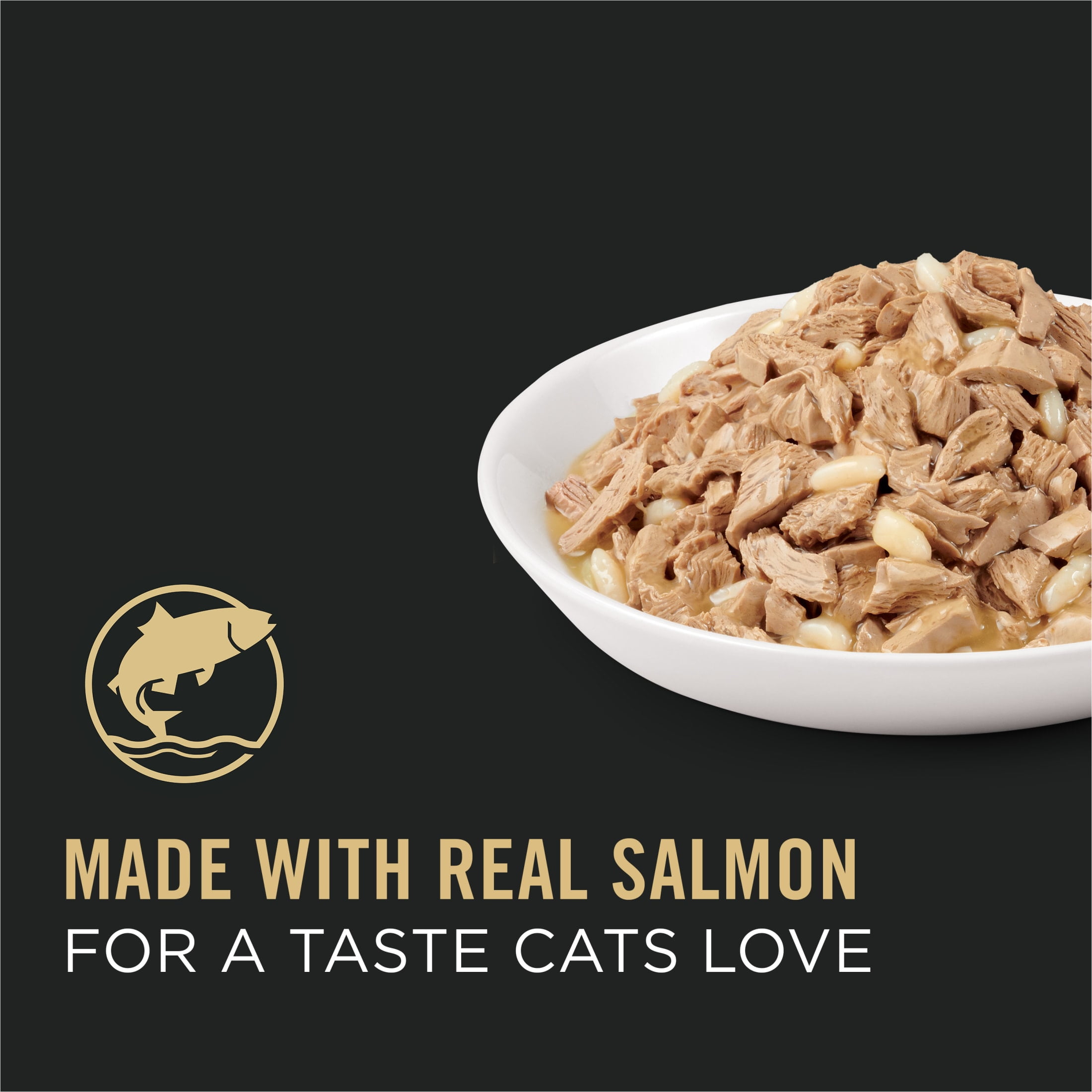 Purina Pro Plan Complete Essentials, Salmon Rice, Wet Cat Food, 3 oz Cans, 24 Pack