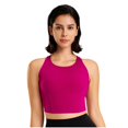 thumbnail image 2 of Women's Sports Bra Sports Fitness Bra Yoga Running Bra Dry Wicking Bra Sport Bras for Women HotPink M, 2 of 5