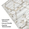 thumbnail image 3 of Mainstays Antiqued Gray Print, Indoor Area Rug, 5'x7', 3 of 7