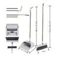 thumbnail image 5 of Broom and Dustpan Set Lightweight Upright Lobby Broom and Dust Pan Combo 3 in 1, 5 of 10