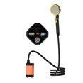 thumbnail image 1 of 7800mah Portable Shower Pump Rechargeable Electric Shower Pump with Smart Digital Display Orange, 1 of 8