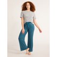 thumbnail image 3 of Joyspun Women's Hacci Knit Sleep Pants, 30.5” Inseam, Sizes XS-3X, 3 of 8