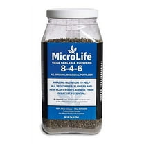 Microlife Fertilizer Vegetables and Flowers Granular Organic Fertilizer, 7 lbs