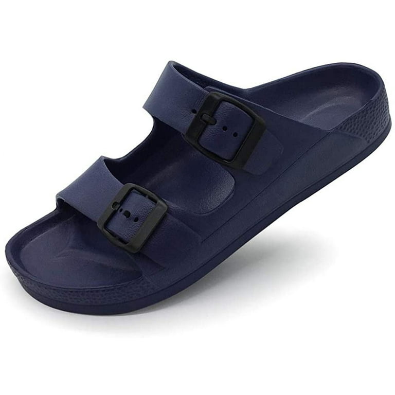 Flat Sandals Womens Velcro Slides Designer Sandals Women Slippers