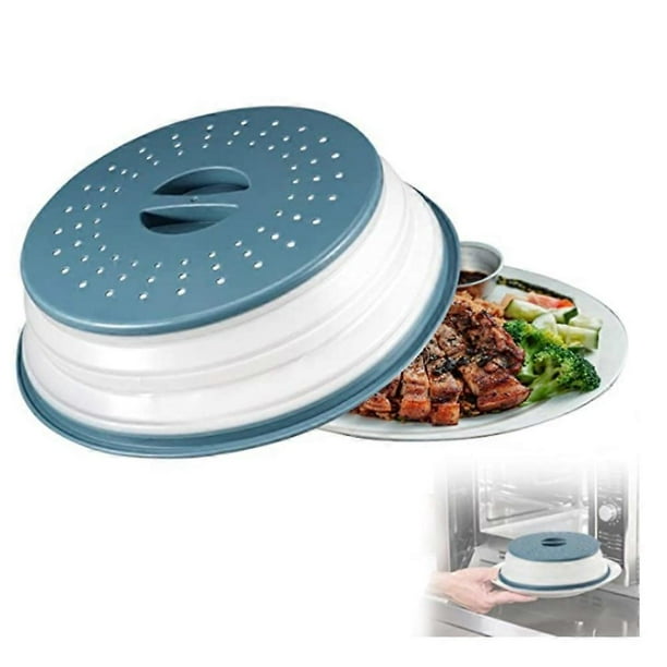 Foldable Microwave Lid, Microwave Plate with Lid Microwave Plate Lid, for Fruits