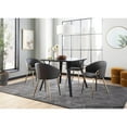 thumbnail image 3 of LumiSource Black Wood Folia Dinette Table, 3 of 9