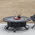 thumbnail image 4 of Chimenea OutVue de 91 cm con 2 parrillas, estufa de leña y mesa, 4 of 7