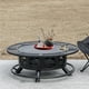 thumbnail image 4 of Chimenea OutVue de 91 cm con 2 parrillas, estufa de leña y mesa, 4 of 7