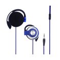 thumbnail image 3 of Universal 3.5mm Plug Wired Clip On Ear Sports Earphone Heavy Bass Headphone-Red, 3 of 5