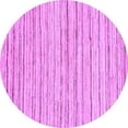 thumbnail image 1 of Ahgly Company Indoor Round Abstract Purple Modern Area Rugs, 7' Round, 1 of 4