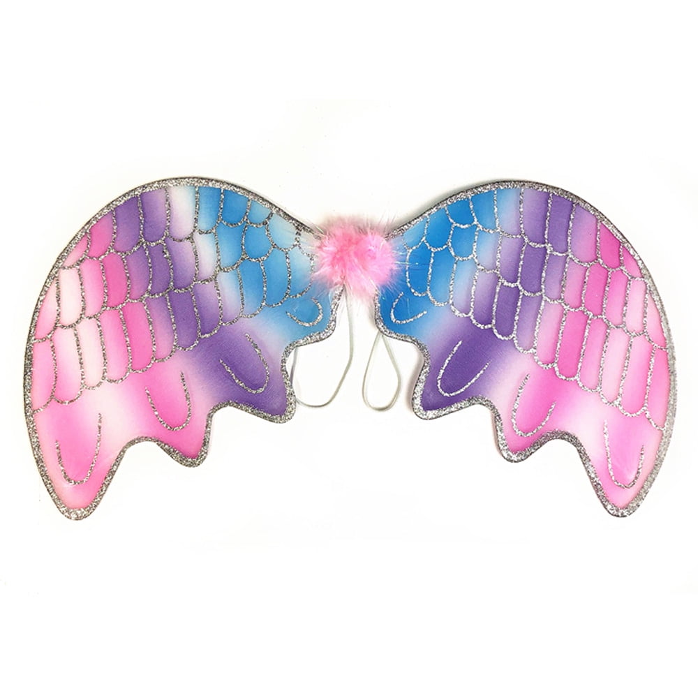 Attitude Studio Angel Pixie Fairy Wings Costume Accessory - Pastel Rainbow Images Attitude Studio Angel Pixie Fairy Wings Costume Accessory - Pastel Rainbow