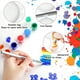 thumbnail image 2 of 100 Tiras 600 Botes Tiras de Pintura VacíAs Taza de Pintura Contenedores de Almacenamiento de PláStico Transparente Suministros para Manualidades de Pintura (3 Ml/ 0,1 Oz), 2 of 5