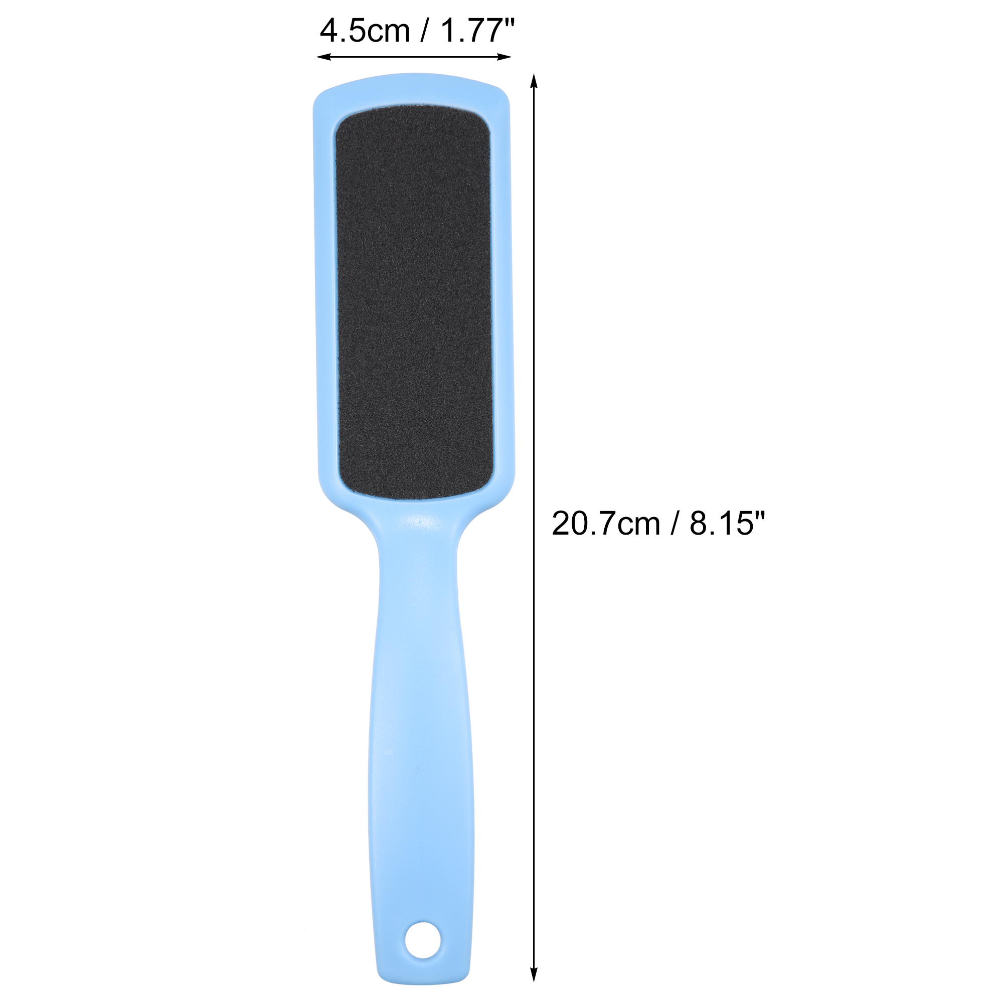 Unique Bargains 4 Pcs Coarse and Fine Dual Sided Foot File Removes Dead Skin Pedicure Blue Pink