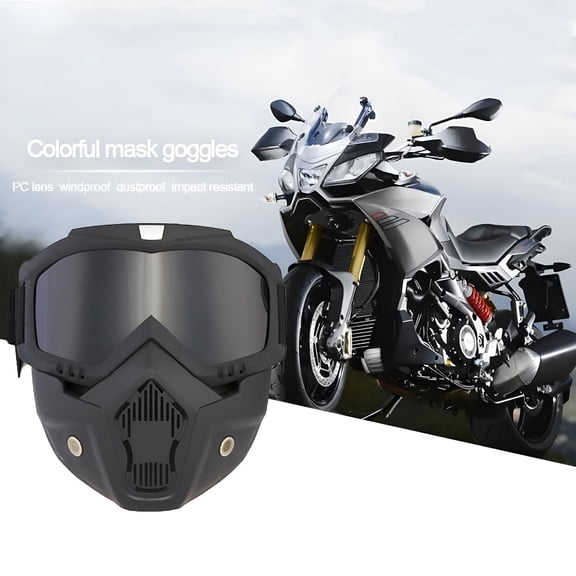 GJX 2026 New Anti-Fog Paintball Mask with Dual Lens Protection-Tactical Goggles for Airsoft, Cycling & Skiing, Full Face Protective Gear for Adults & Youth