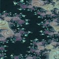 thumbnail image 1 of Ahgly Company Machine Washable Indoor Square Transitional Green Area Rugs, 5' Square, 1 of 7