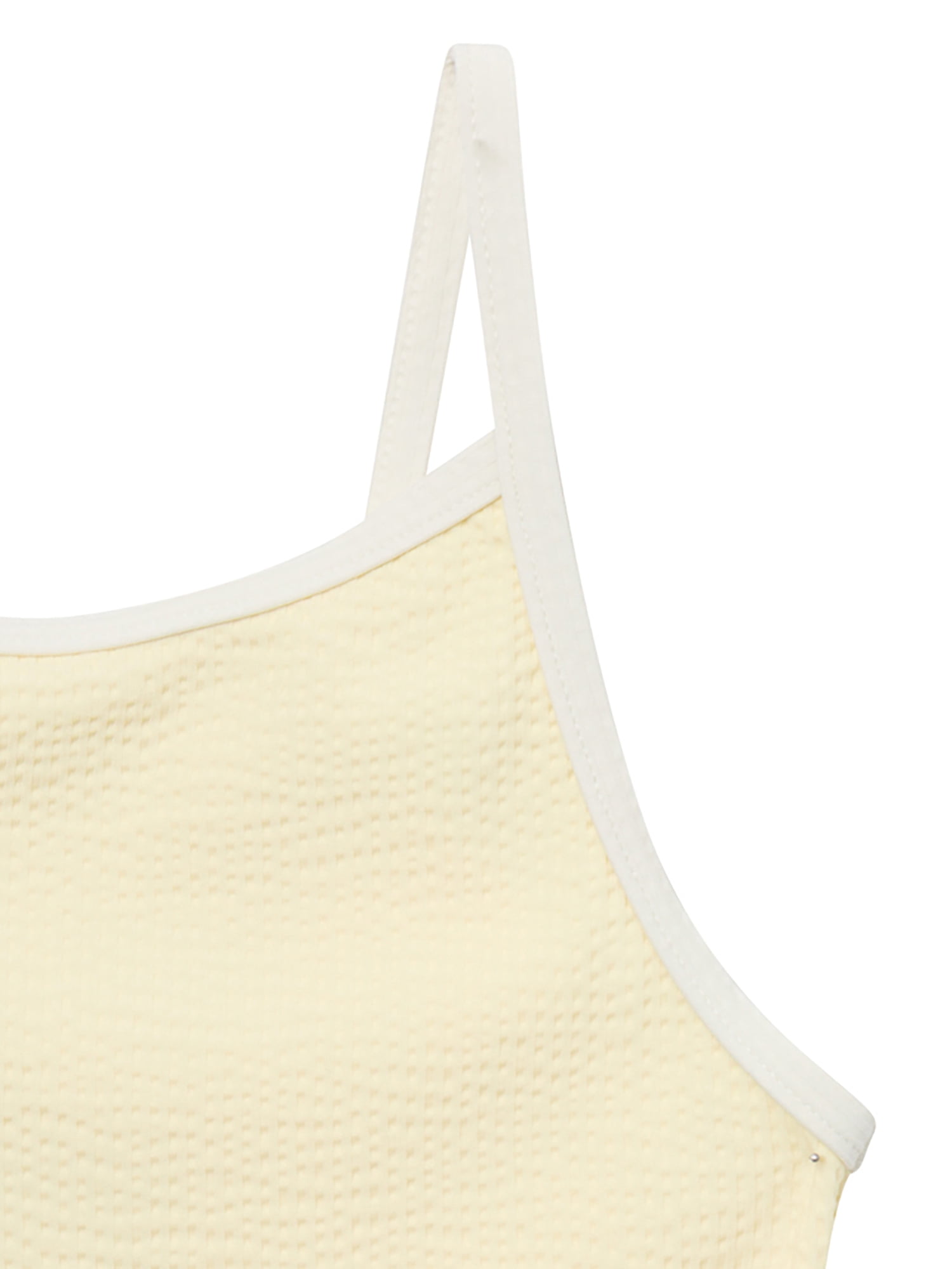 Modern Moments by Gerber Baby and Toddler Girl One-Piece Swimsuit with Bow, 0/3M-5T
