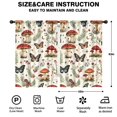 thumbnail image 2 of Blackout Kids Curtains,Mushroom and Butterfly Childrens Insulated Curtains Set Of 2,Bedroom Essentials,Toddler Room Decor 42x63in(106x160cm), 2 of 4