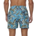 thumbnail image 5 of QPNGRP Men's beach trunks fast dry swim trunks swimsuit 7 inch UPF 50+ Beachwear Boardshorts with Mesh Lining and Pockets 32, 5 of 5