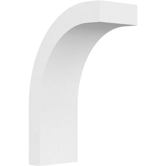Ekena Millwork BRCP03X06X10HTG Standard Heritage Architectural Grade PVC Brace - 3 x 6 x 10 in.