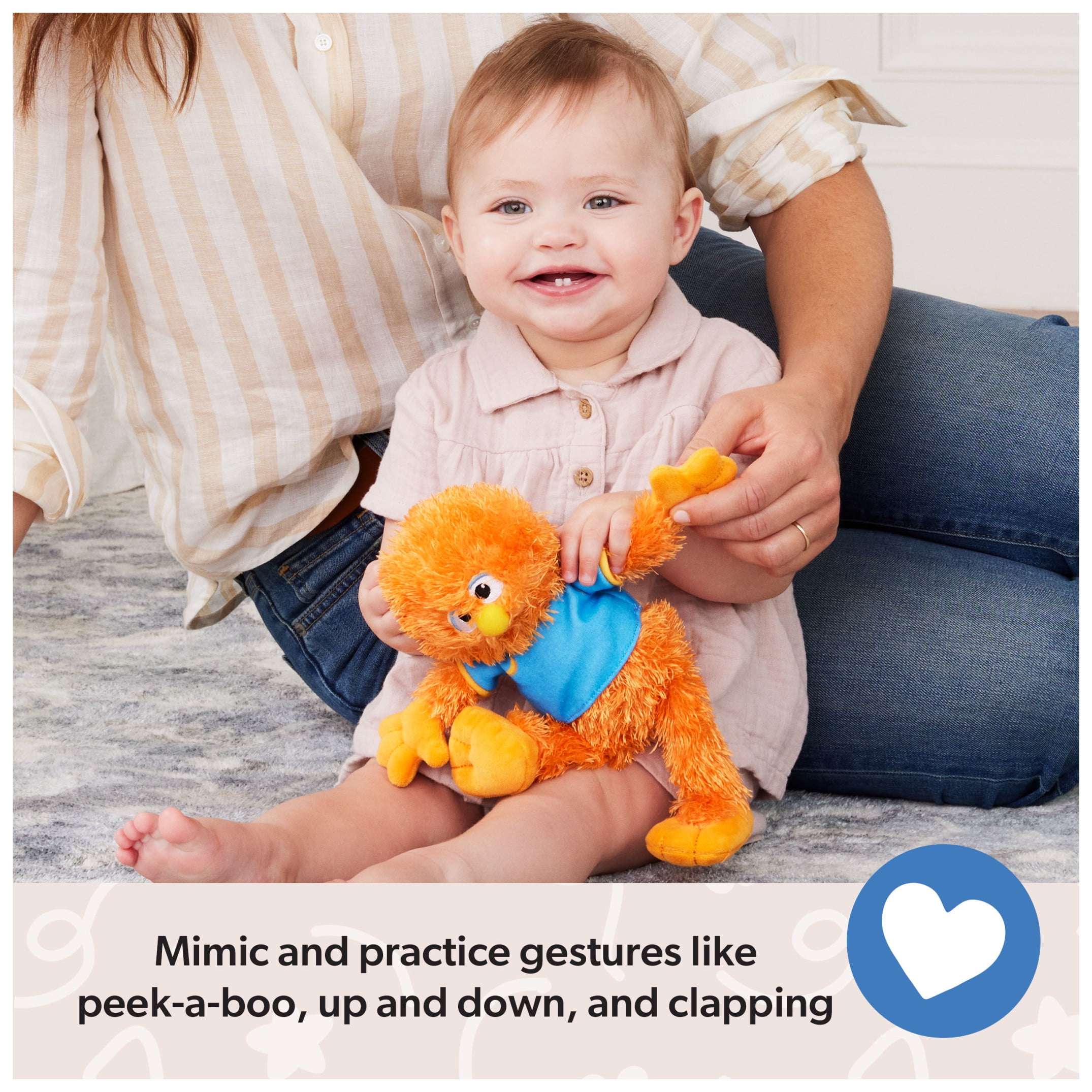 Ms. Rachel Official Herbie 11-Inch Cuddle & Comfort Plush Friend for Ages 6 Months to 3+