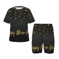 thumbnail image 1 of Balery Happy New Year Conjunto de Pijama Infantil de Manga Corta con Estampado – Ropa de Dormir de Algodón Suave-Medium, 1 of 6