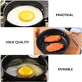 thumbnail image 4 of 2Pcs Non-stick Egg Frying Pans Mini Omelette Pans Iron Frying Pans (Black), 4 of 7