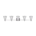 thumbnail image 3 of Forte Lighting - Cyndy - 5 Light Bath Bar-8.25 Inches Tall and 45.75 Inches, 3 of 4