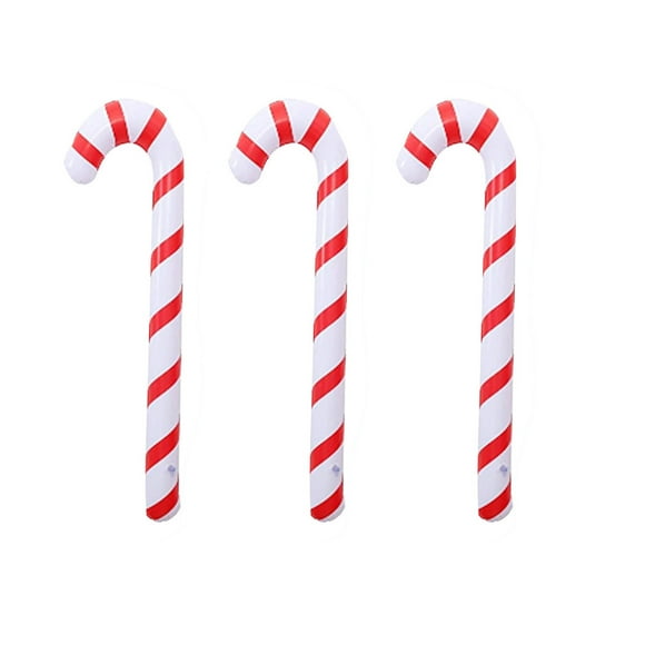 Bastones De Caramelo Inflables, Bastones Navideños, Globos, Bastones De Caramelo Para Exteriores, Decoración
