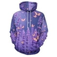 thumbnail image 3 of Lavender Hoodies Oversized Hoodie Women Long Sleeve Casual Sweatshirts, 3 of 5
