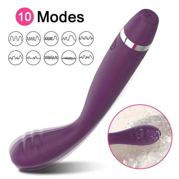 Beginner G Spot Vibrator for Women Finger Vibrator Stimulator Sex Toys for Female Purple